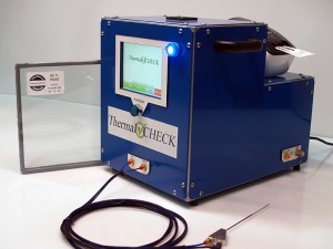 ThermalCHECK insulating glass gas filling system