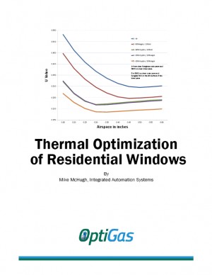 Thermal optimization of residential windows
