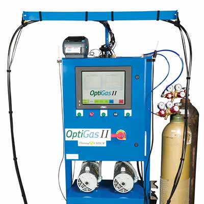 OptiGas variable IG gas filling and QC